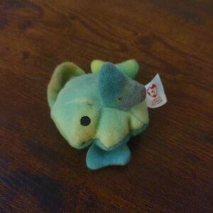Ty Plush Toy in Green and Blue